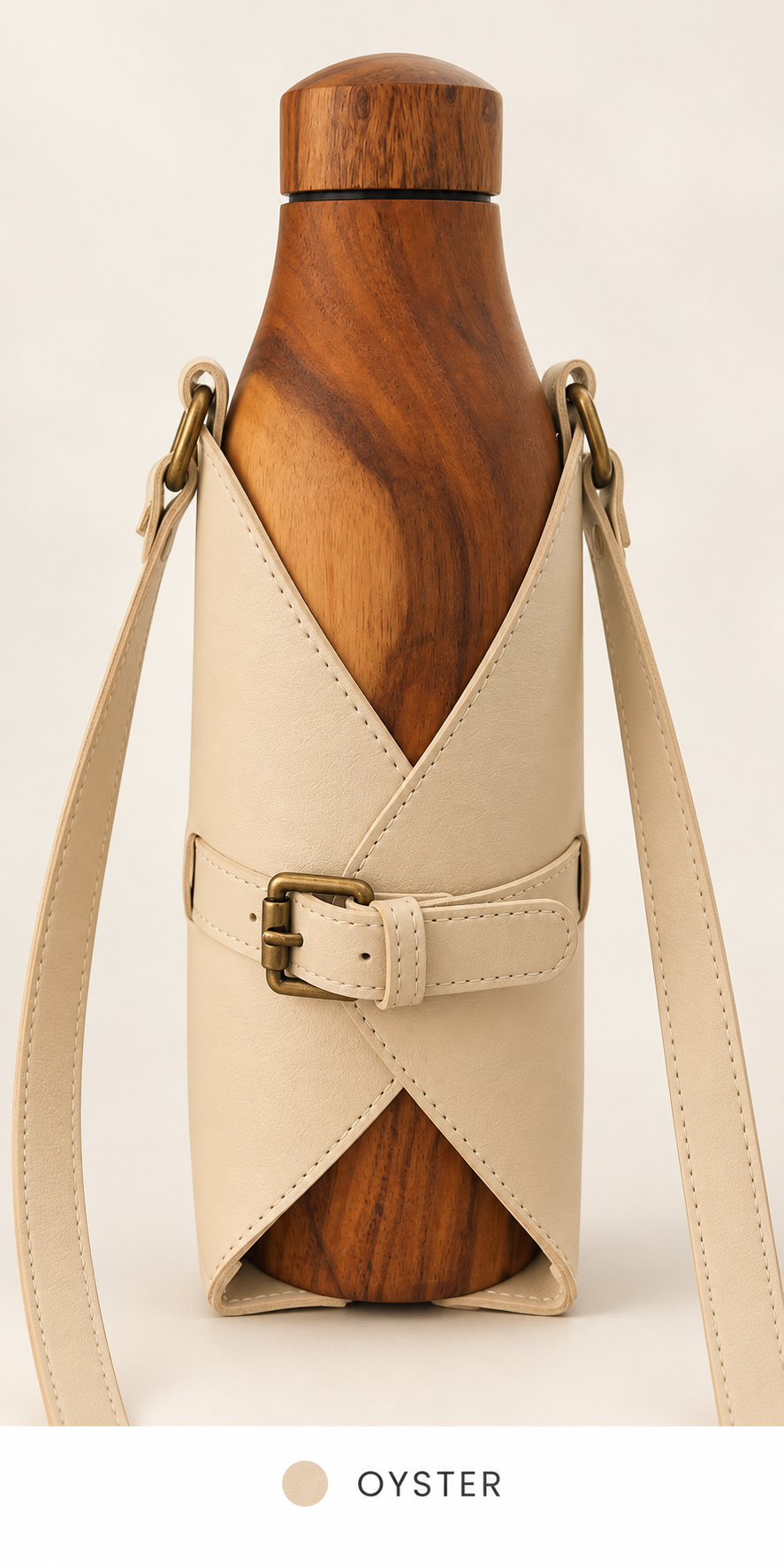 The Cupitta cross-body carrier in Oyster