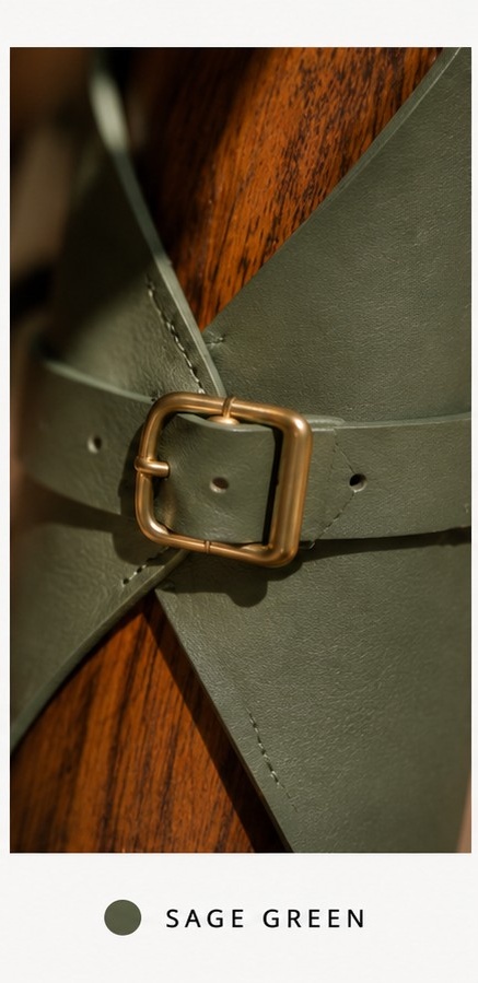 The Cupitta cross-body carrier in Sage Green